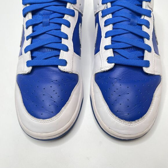 NIKE Low Racer 2022 White Blue Sneakers DD1391-401 Mens Size 11.5 - Picture 3 of 10